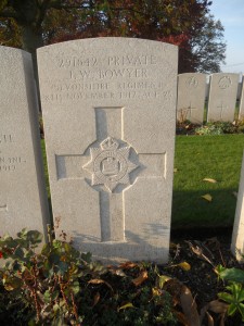 james william bowyer ww1