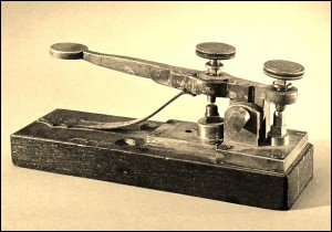 The first commercial telegraph was invented in 1837