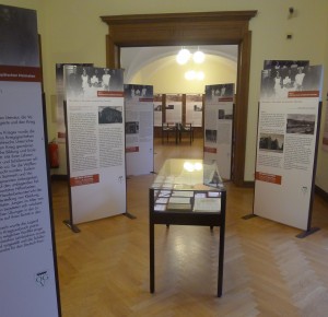 View of part of the WWI exhibition.