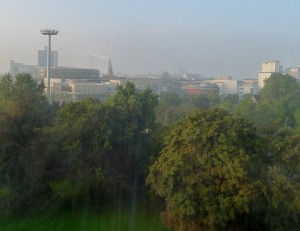 Leverkusen as seen from our hotel
